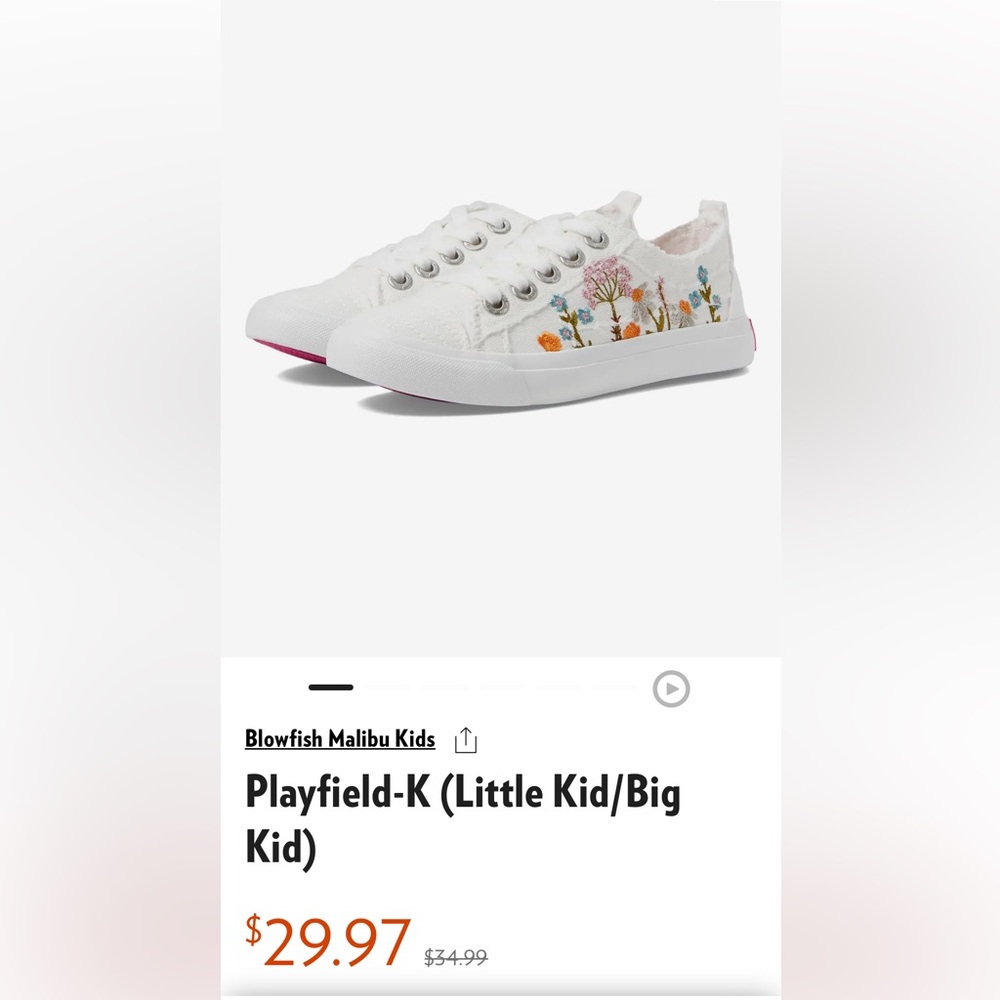 Blowfish Malibu Embroidered Sneakers